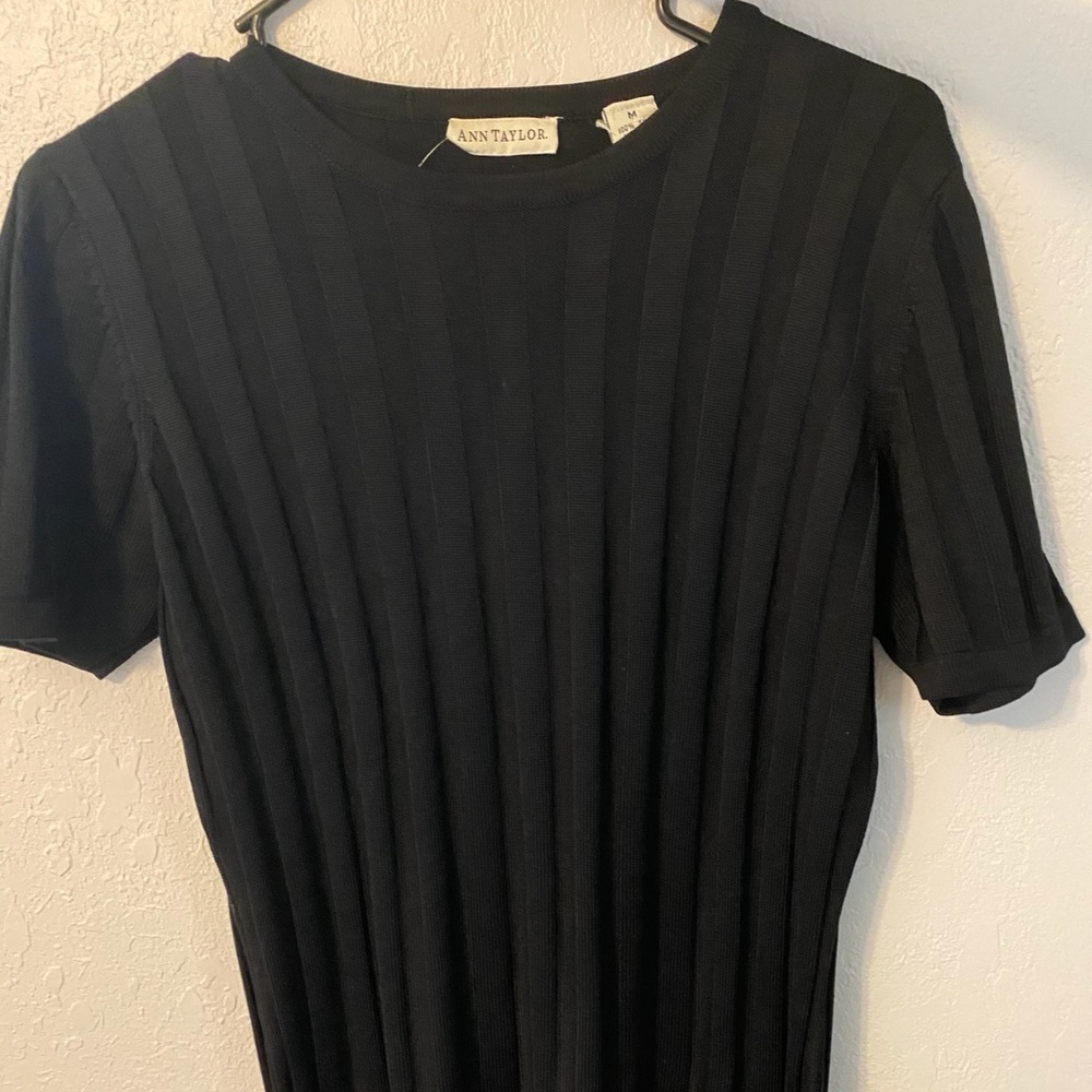 ANN TAYLOR black blouse